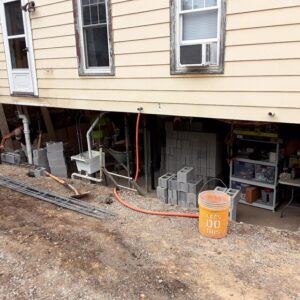 NEM basement wall repair rebuild Lorain Ohio